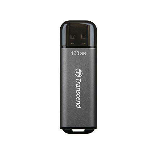 Transcend Clé USB JetFlash 920 128GB, Lire jusqu'à 420MB/s et Écrire jusqu'à 400MB/s, USB |2 Gen 1, Ultra-compacte - TS1