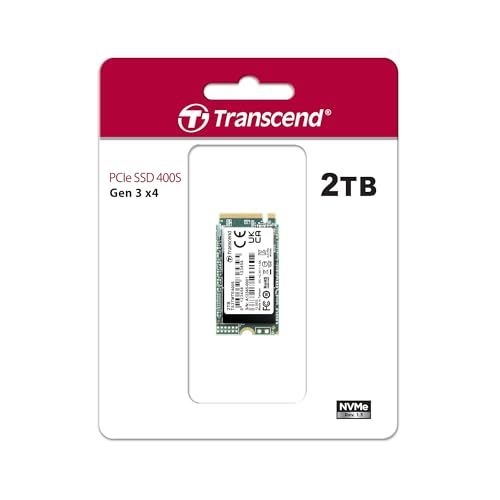 SSD Transcend MTE400S 2 TB NVMe PCIe Gen3x4, 3D NAND, 3500 Mo/s, Hors de Pair pour Ordinateurs